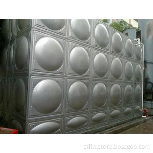 Square SS Sectional Water Tanks